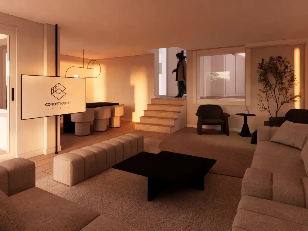 Casa o chalet en venta en Lugar Lamela, 5, Bordóns Sala de estar de Casa o chalet en venta en Sanxenxo con Terraza y Balcón