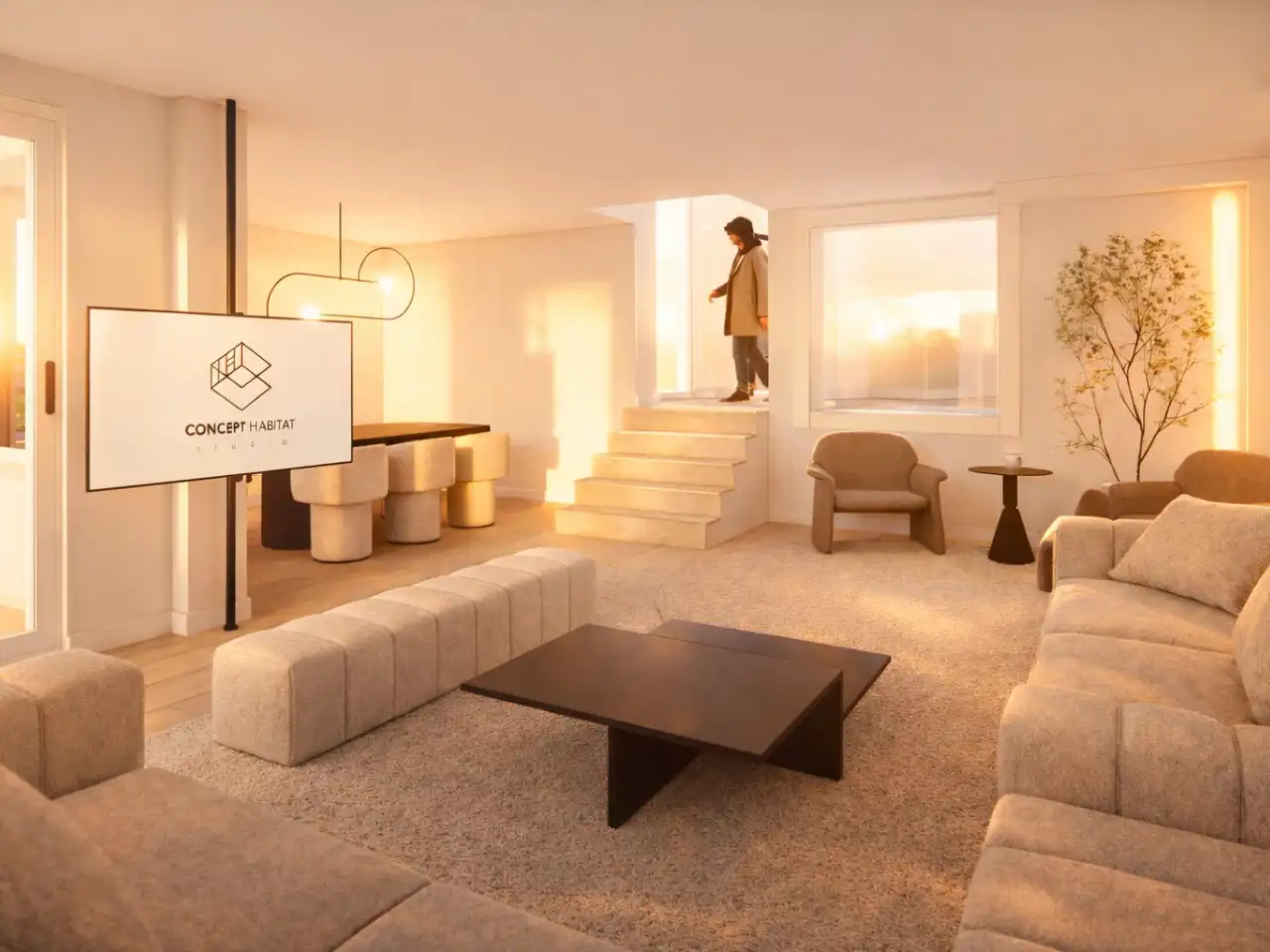 Casa o chalet en venta en Lugar Lamela, 5, Bordóns Sala de estar de Casa o chalet en venta en Sanxenxo con Terraza y Balcón