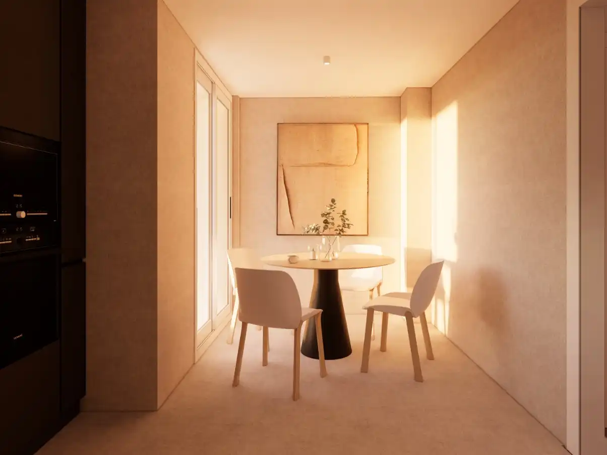 Casa o chalet en venta en Lugar Lamela, 5, Bordóns Comedor de Casa o chalet en venta en Sanxenxo con Terraza y Balcón