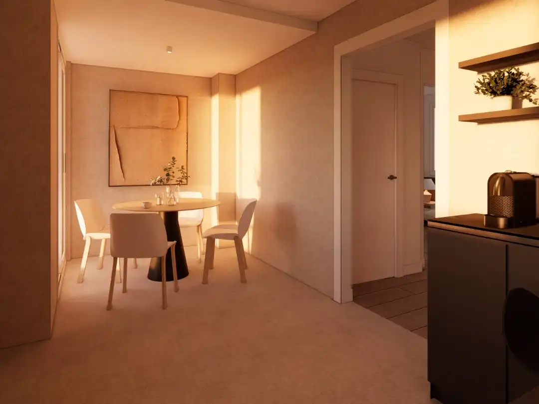 Casa o chalet en venta en Lugar Lamela, 5, Bordóns Comedor de Casa o chalet en venta en Sanxenxo con Terraza y Balcón