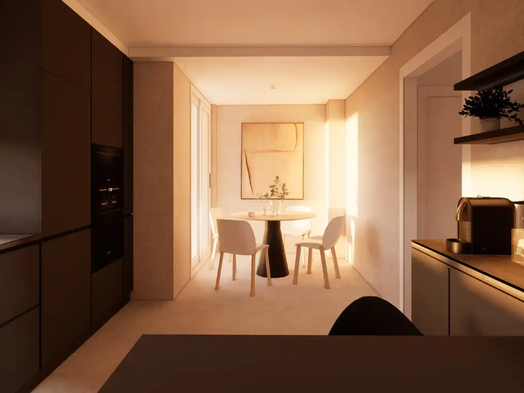 Casa o chalet en venta en Lugar Lamela, 5, Bordóns Comedor de Casa o chalet en venta en Sanxenxo con Terraza y Balcón