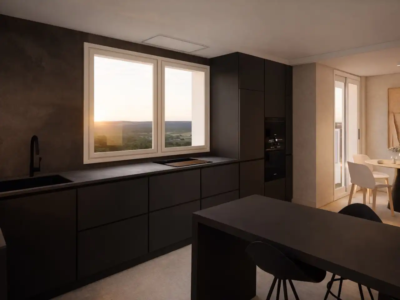 Casa o chalet en venta en Lugar Lamela, 5, Bordóns Cocina de Casa o chalet en venta en Sanxenxo con Terraza y Balcón