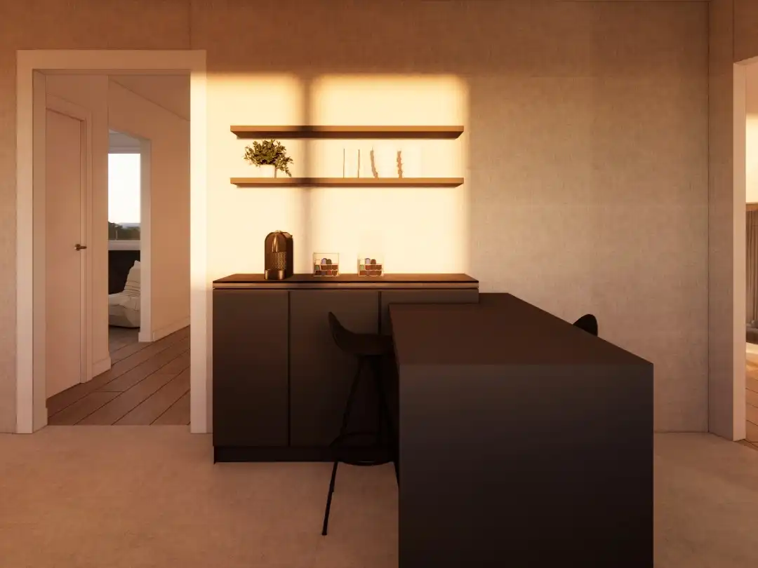 Casa o chalet en venta en Lugar Lamela, 5, Bordóns Cocina de Casa o chalet en venta en Sanxenxo con Terraza y Balcón