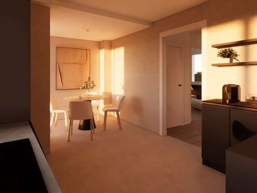 Casa o chalet en venta en Lugar Lamela, 5, Bordóns Comedor de Casa o chalet en venta en Sanxenxo con Terraza y Balcón