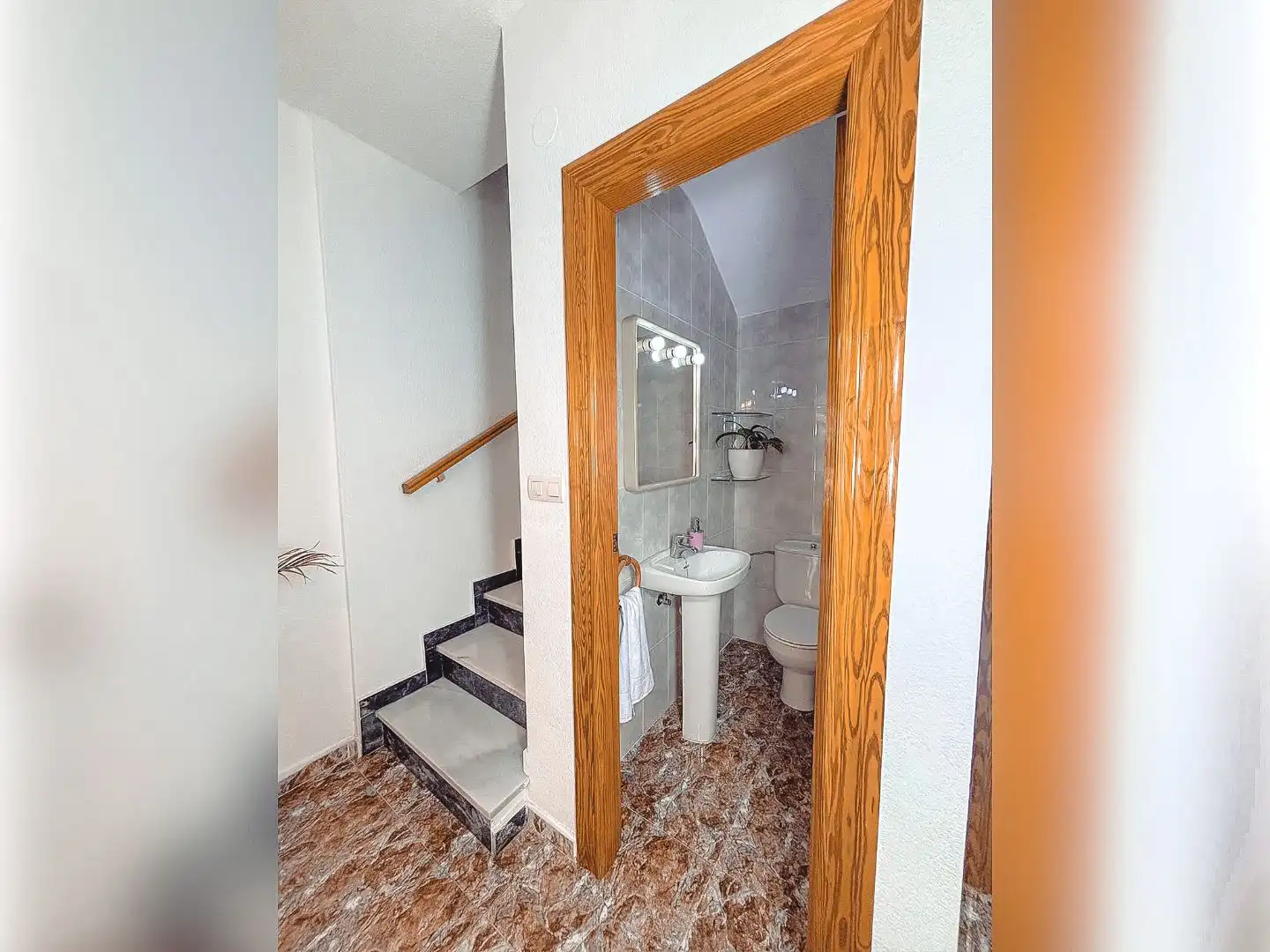 Wohnung zum Verkauf in Calle Crucero Canarias, 36, Los Cuarteros Badezimmer von Wohnung zum Verkauf in San Pedro del Pinatar mit Klimaanlage, Terrasse und Balkon