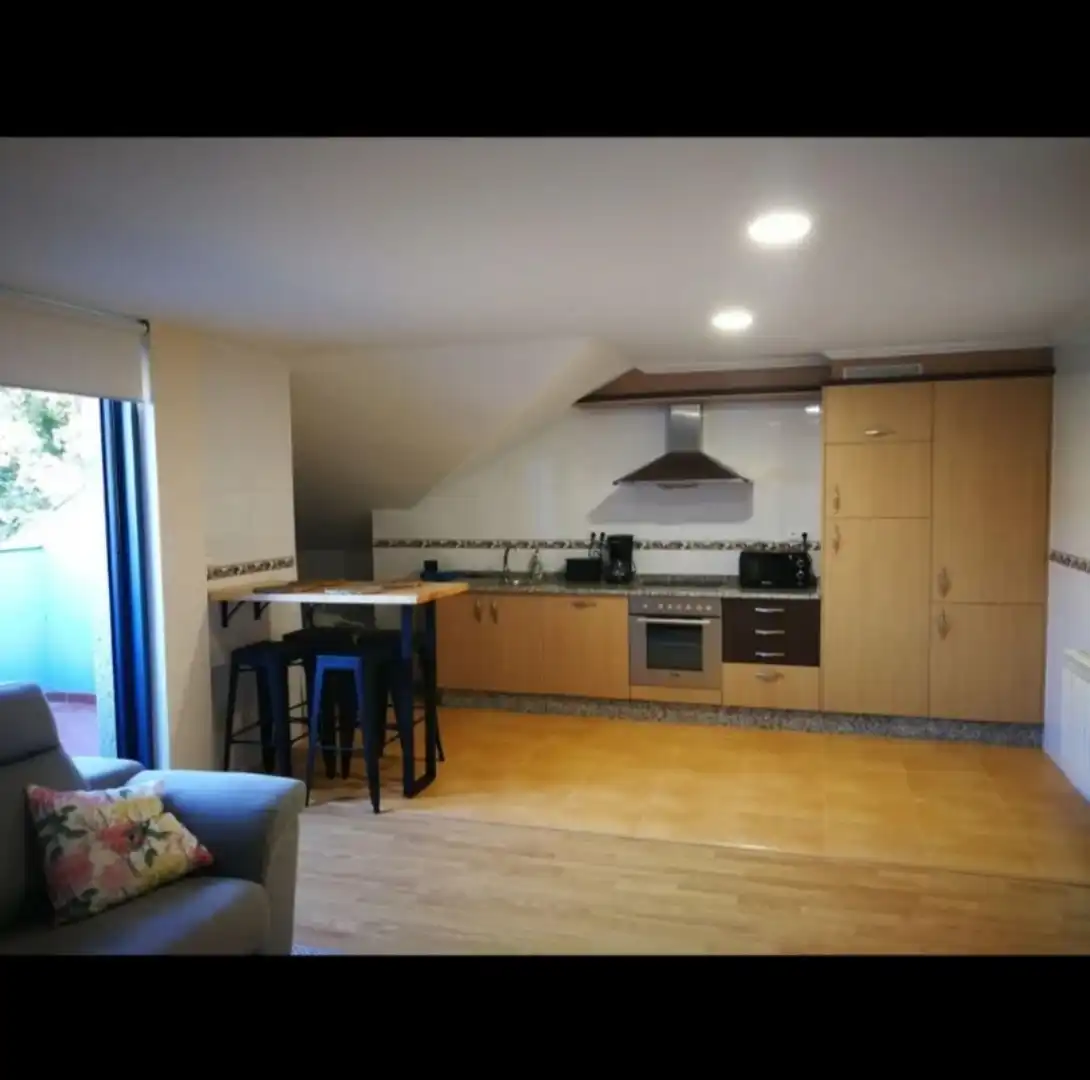 Cocina de Piso en venta en Pontecesures con Calefacción, Terraza y Trastero