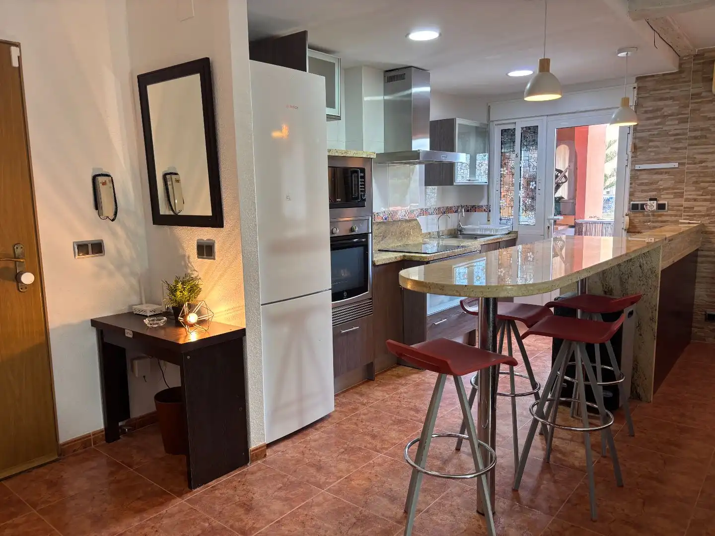 Cuina de Pis en venda en La Manga del Mar Menor amb Aire condicionat i Terrassa