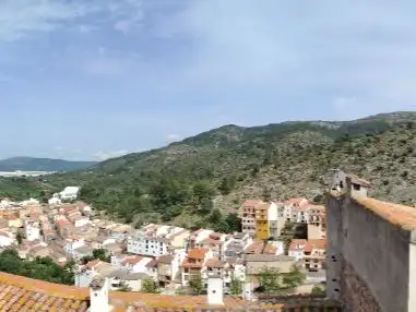 Vista exterior de Casa adosada en venda en Vilafamés amb Terrassa, Traster i Moblat