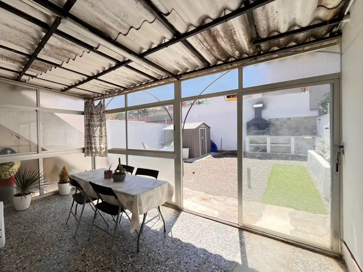 Flat for sale in Carrer Ortega i Gasset, 7, Les Roquetes Terrace of Flat for sale in Sant Pere de Ribes with Air Conditioner and Private garden