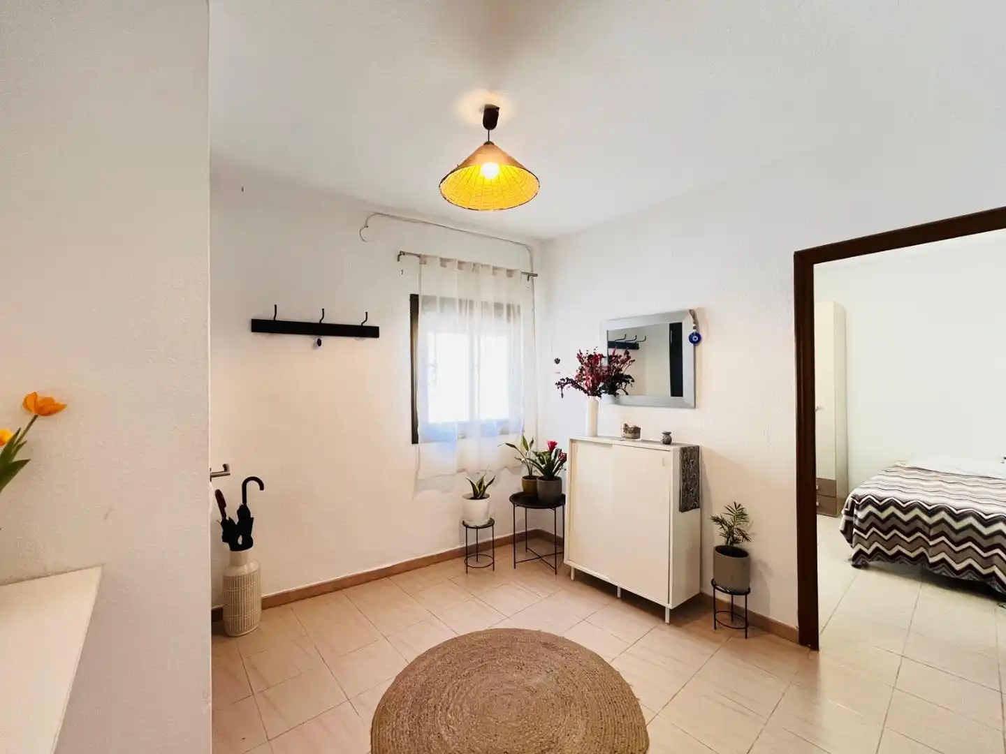 Flat for sale in Carrer Ortega i Gasset, 7, Les Roquetes Living room of Flat for sale in Sant Pere de Ribes with Air Conditioner and Private garden