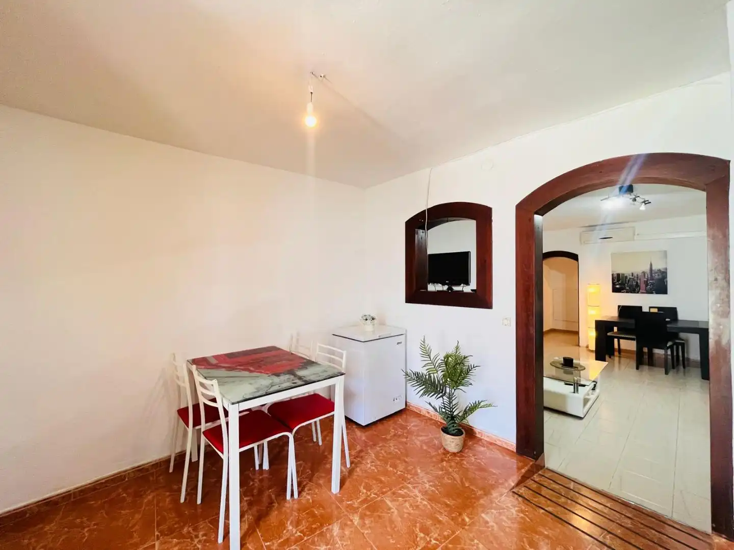 Flat for sale in Carrer Ortega i Gasset, 7, Les Roquetes Dining room of Flat for sale in Sant Pere de Ribes with Air Conditioner and Private garden