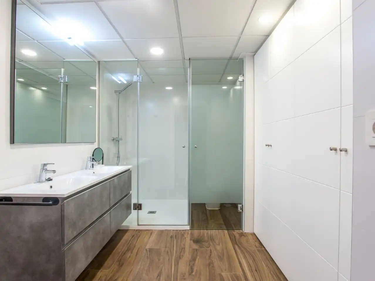 Flat for sale in Calle de la Fe, 8, Alberca Bathroom of Flat for sale in Murcia with Air Conditioner, Heating and Terrace