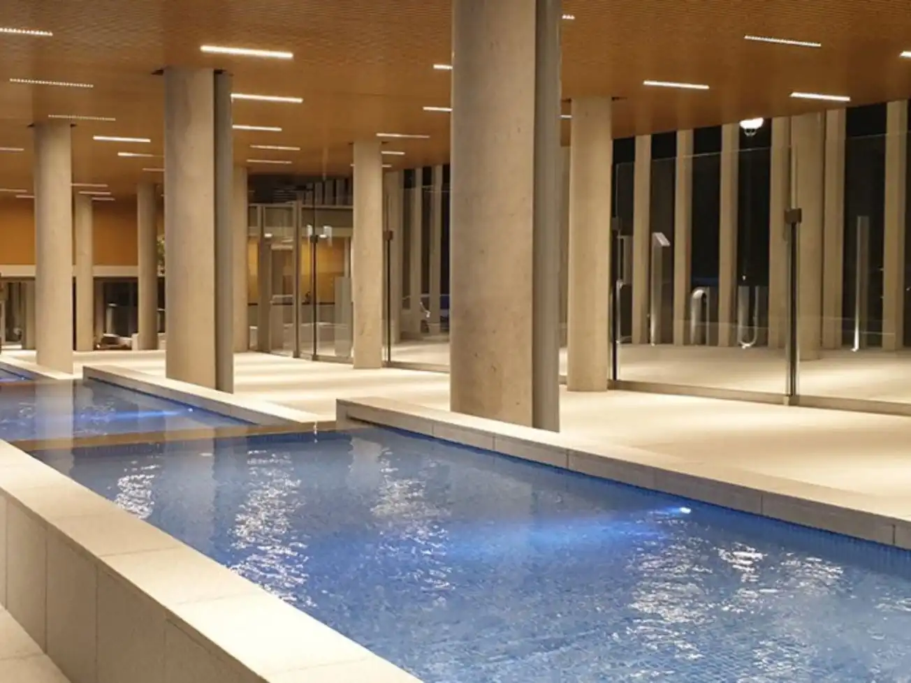 Swimming pool of Flat for rent in Madrid  with Air Conditioner, Heating and Storage room