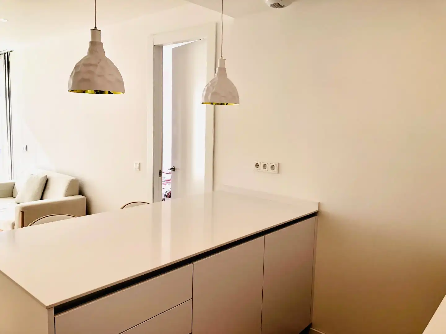 Kitchen of Flat for rent in Madrid  with Air Conditioner, Heating and Storage room
