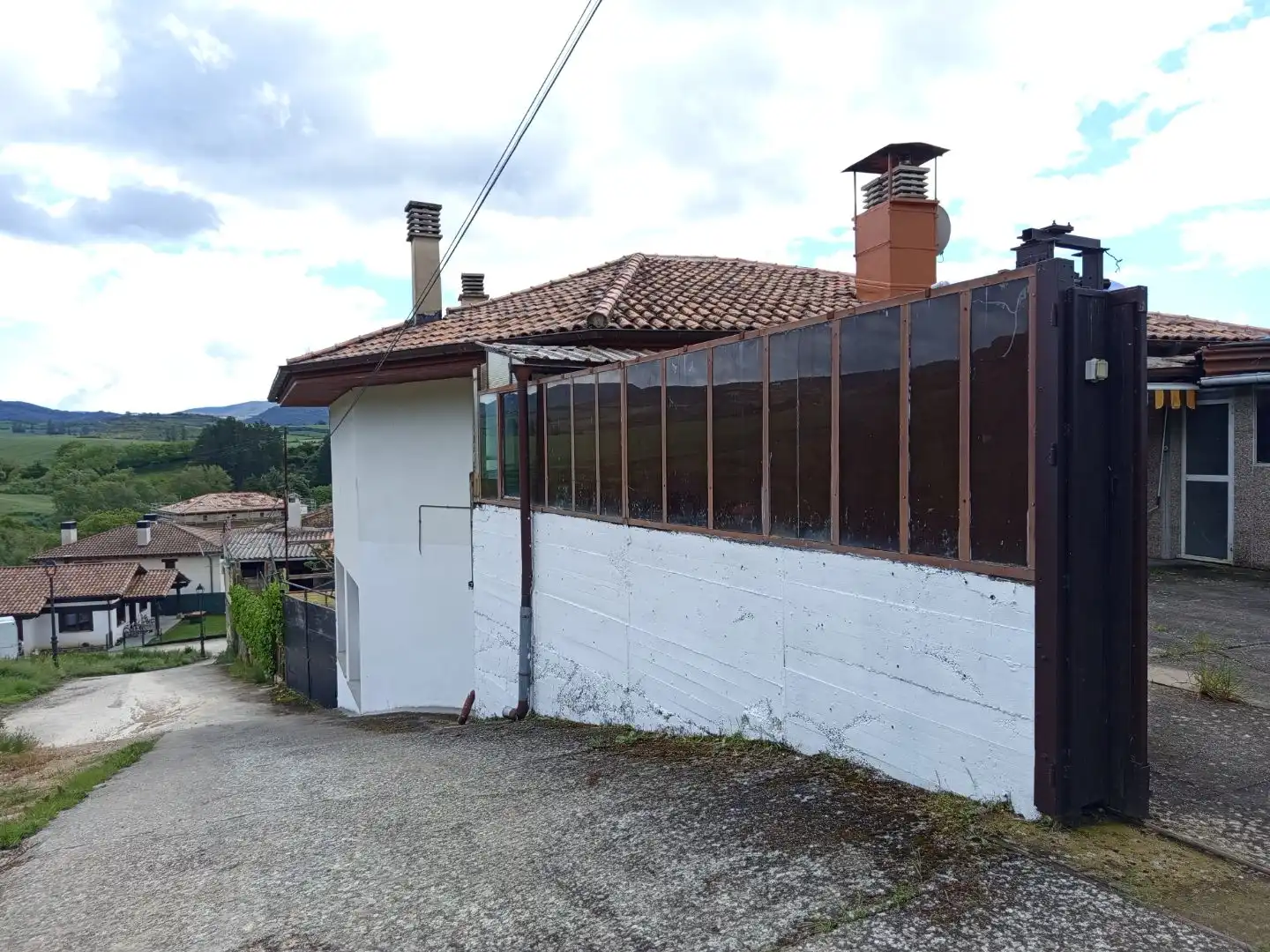 Vista exterior de Casa o chalet en venta en Valle de Yerri / Deierri con Aire acondicionado, Calefacción y Jardín privado