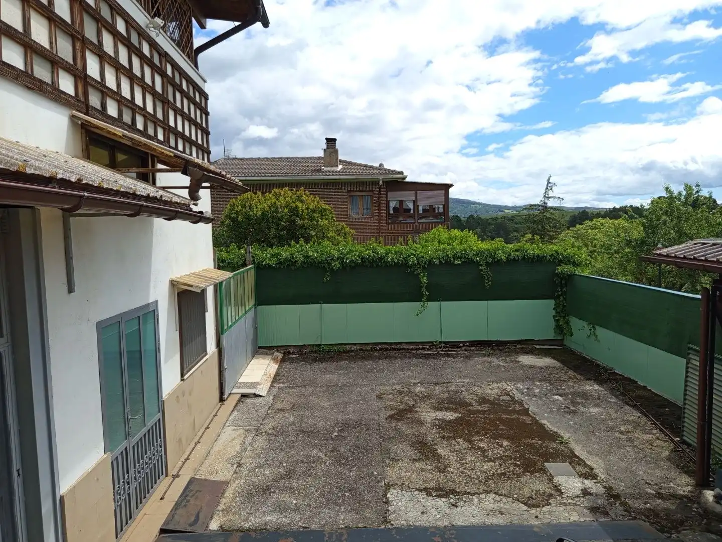 Terraza de Casa o chalet en venta en Valle de Yerri / Deierri con Aire acondicionado, Calefacción y Jardín privado