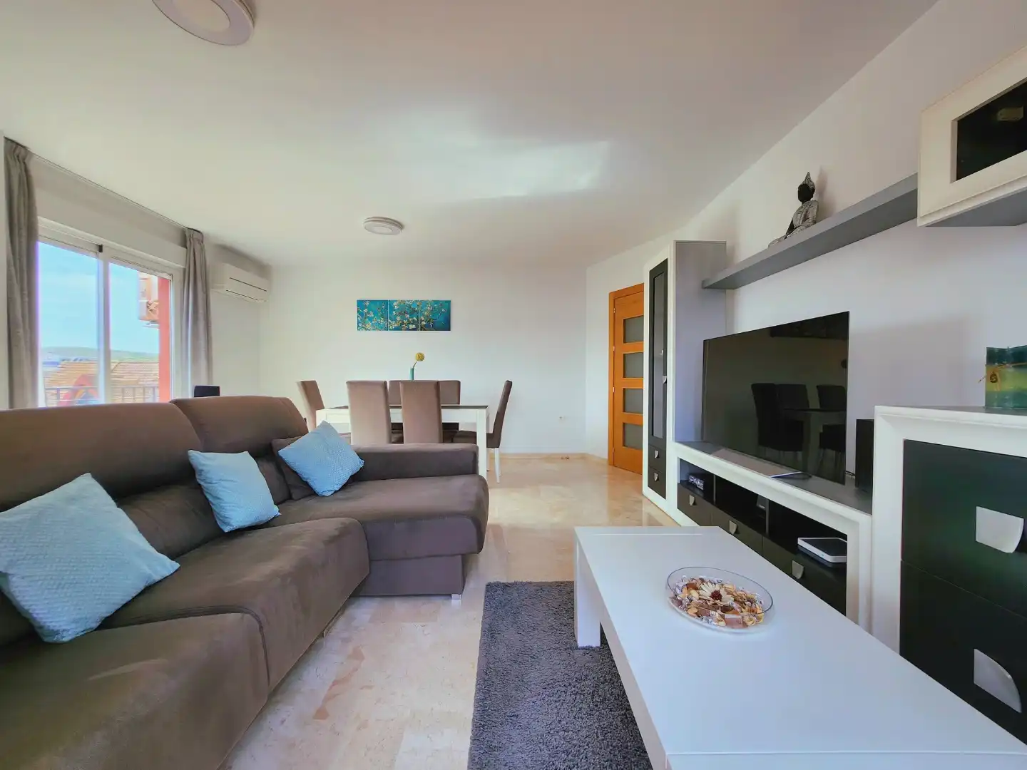 Wohnung zum Verkauf in Calle Murillo, 2, San Francisco - Chorillo Wohnzimmer von Wohnung zum Verkauf in Las Gabias mit Klimaanlage, Terrasse und Balkon