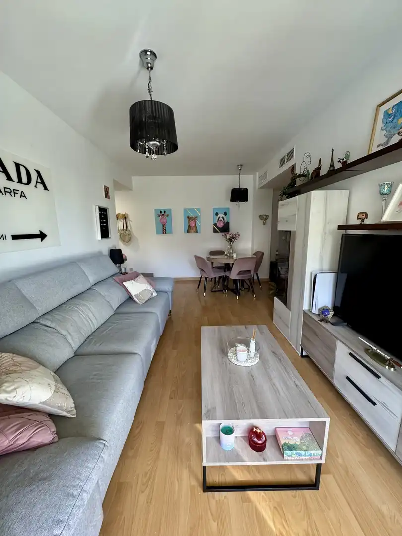 Piso en venta en Calle Oregano, 4, Santangelo Sala de estar de Piso en venta en Benalmádena con Aire acondicionado, Terraza y Piscina