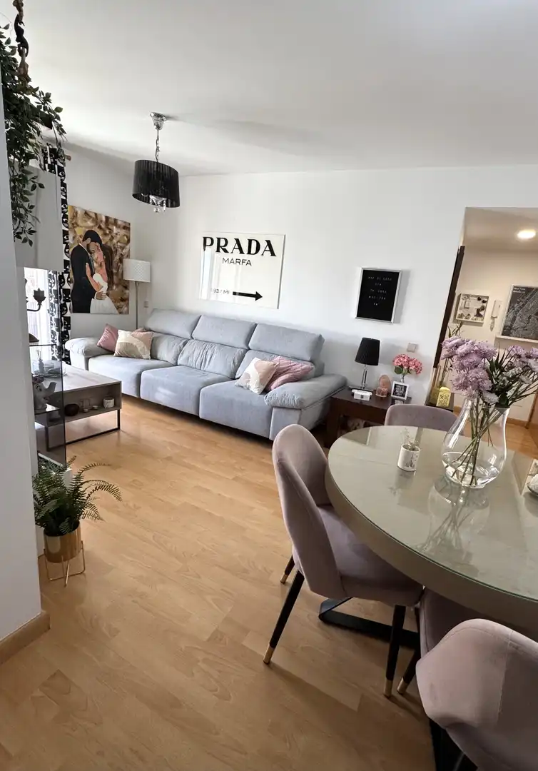 Piso en venta en Calle Oregano, 4, Santangelo Sala de estar de Piso en venta en Benalmádena con Aire acondicionado, Terraza y Piscina