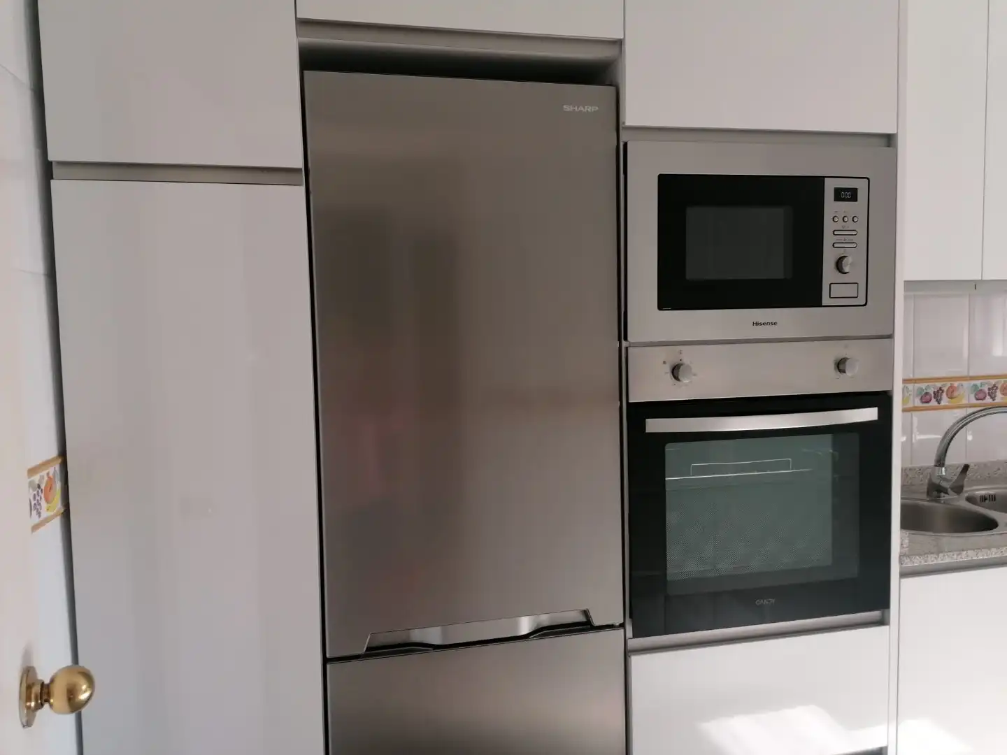 Cuina de Pis de lloguer en Cádiz amb Aire condicionat i Moblat