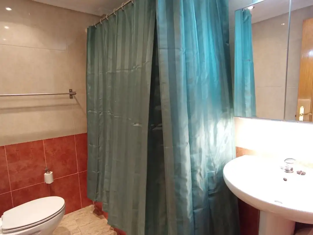 Piso de alquiler en Calle Olivares, 2, Puerta de Cuartos - Avda. de Portugal Baño de Piso de alquiler en Talavera de la Reina con Aire acondicionado, Calefacción y Jardín privado