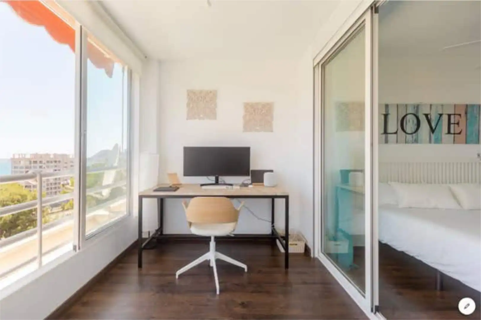 Apartament de lloguer a Albufereta Terrassa de Apartament de lloguer en Alicante / Alacant amb Piscina i Moblat