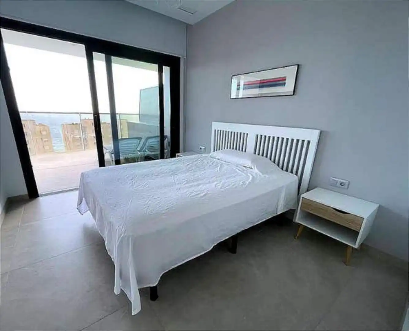 Flat for rent in Playa Poniente Bedroom of Flat for rent in Benidorm with Heating, Private garden and Terrace