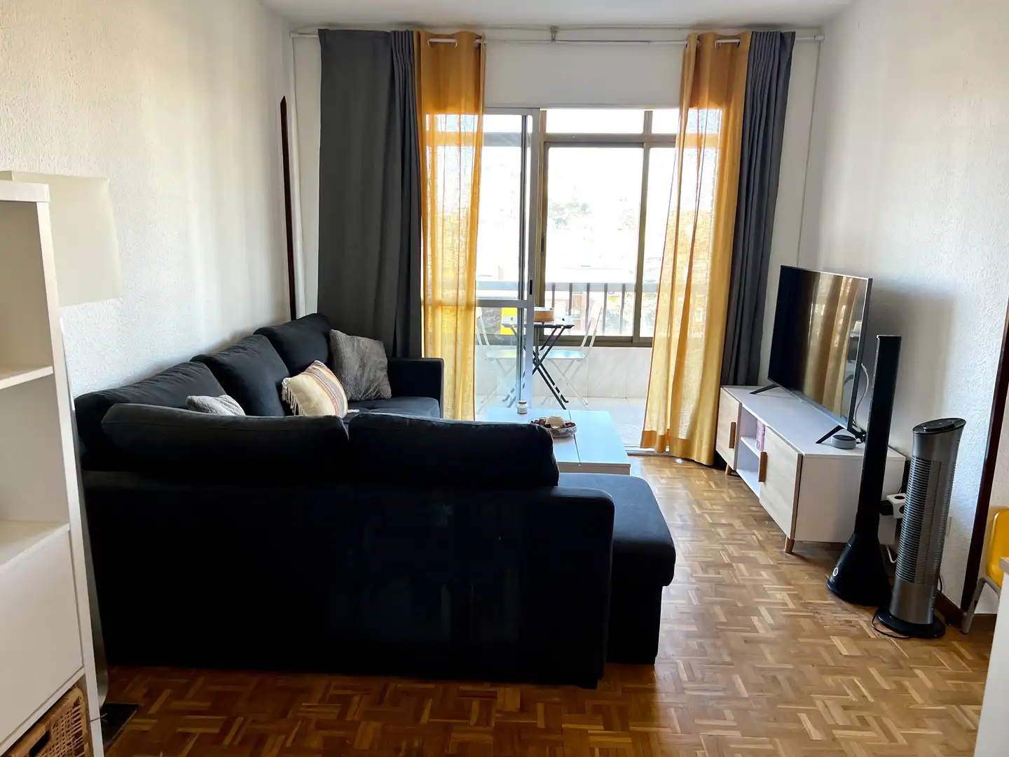 Living room of Flat for sale in  Madrid Capital  with Terrace