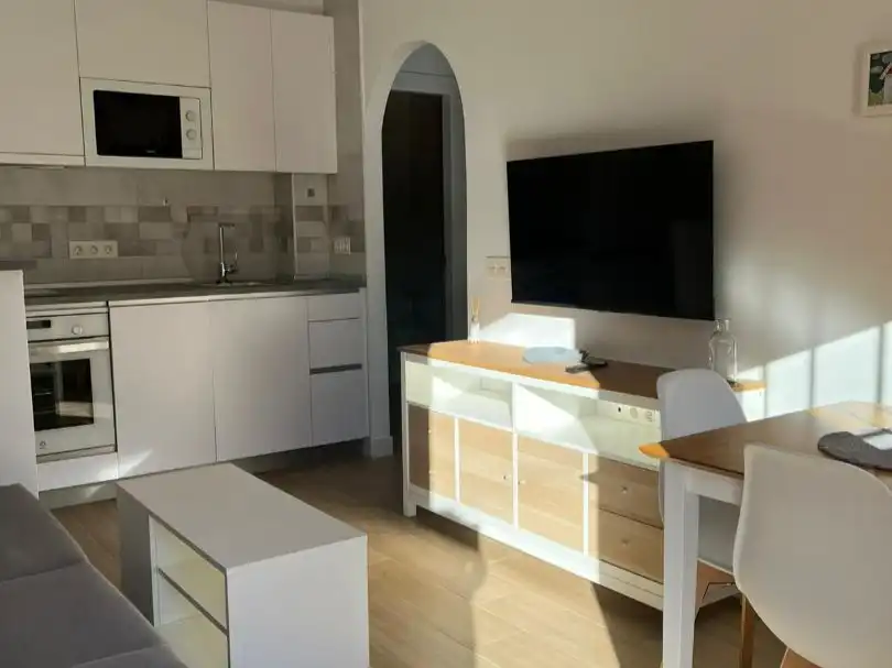 Sala de estar de Piso de alquiler en Málaga con Aire acondicionado, Calefacción y Amueblado