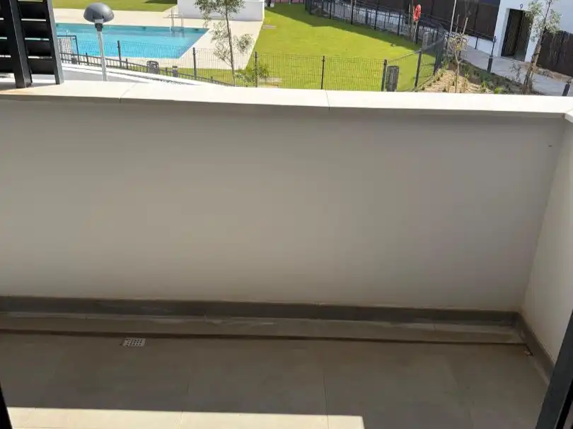 Flat for sale in Avenida Rocio Jurado, 18, Santa Isabel Balcony of Flat for sale in Málaga with Air Conditioner, Heating and Parquet flooring