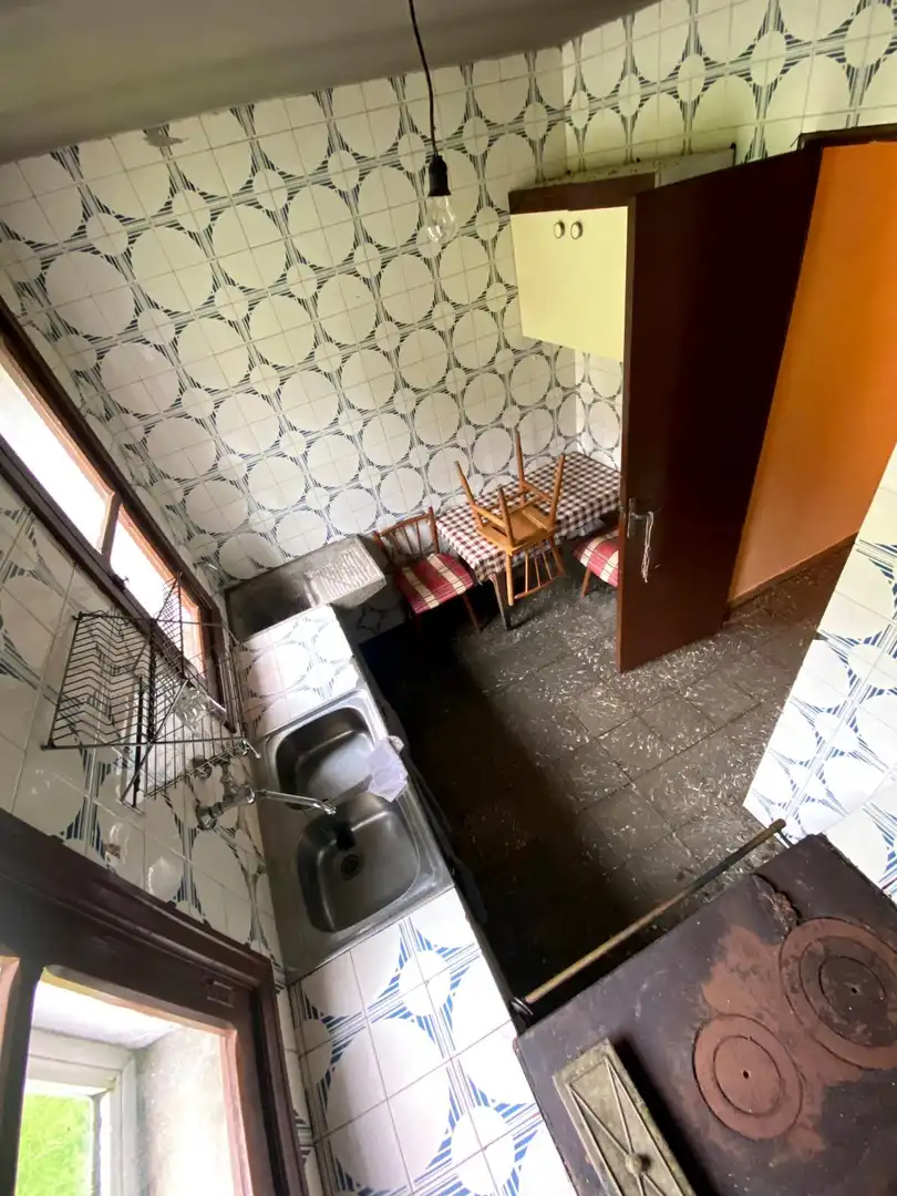 Cuina de Casa o xalet en venda en Viana do Bolo amb Moblat i Balcó