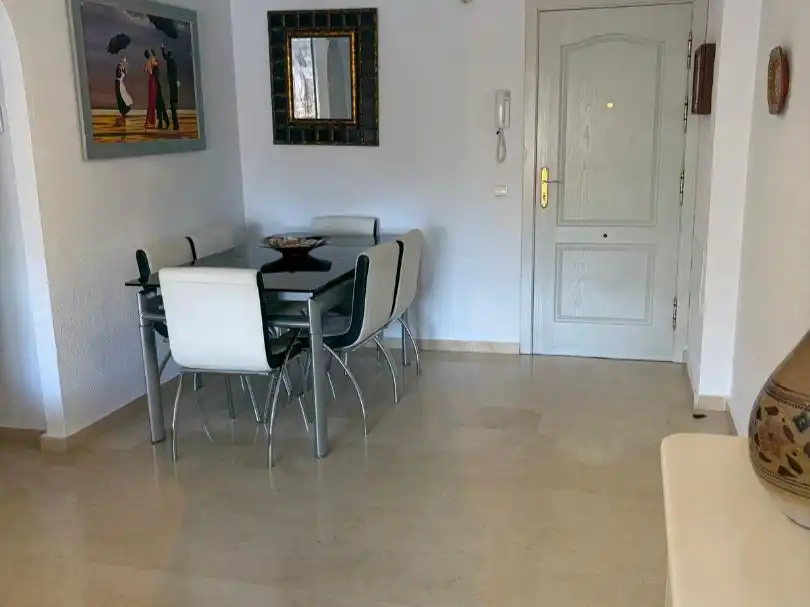 Flat for rent in Calle Ancla, 3, Zona Centro Comercial Torrequebrada Dining room of Flat for rent in Benalmádena with Air Conditioner, Terrace and Swimming Pool