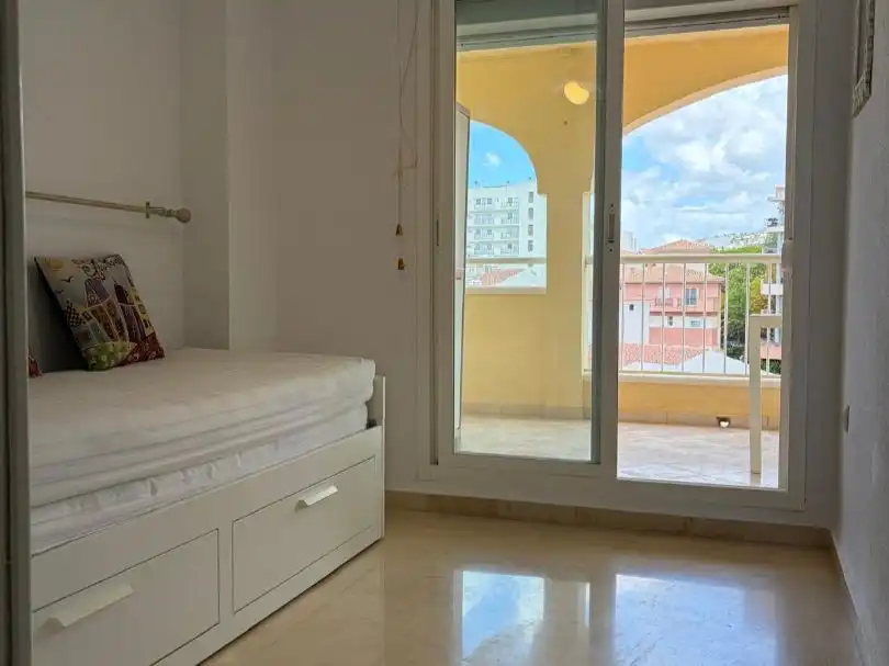 Flat for rent in Calle Ancla, 3, Zona Centro Comercial Torrequebrada Bedroom of Flat for rent in Benalmádena with Air Conditioner, Terrace and Swimming Pool