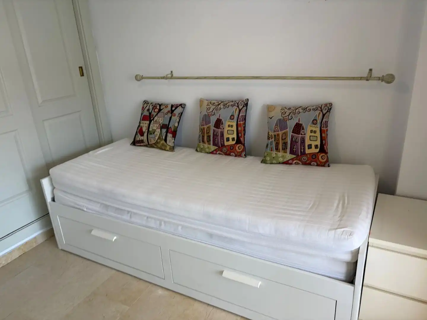 Flat for rent in Calle Ancla, 3, Zona Centro Comercial Torrequebrada Bedroom of Flat for rent in Benalmádena with Air Conditioner, Terrace and Swimming Pool