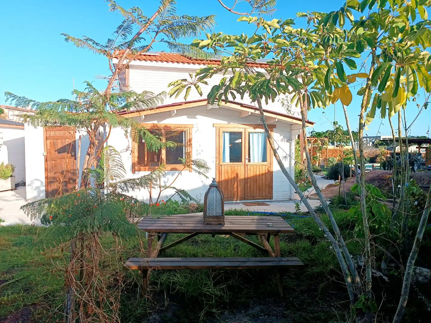 Jardín de Casa o chalet en venta en Granadilla de Abona con Aire acondicionado, Terraza y Piscina