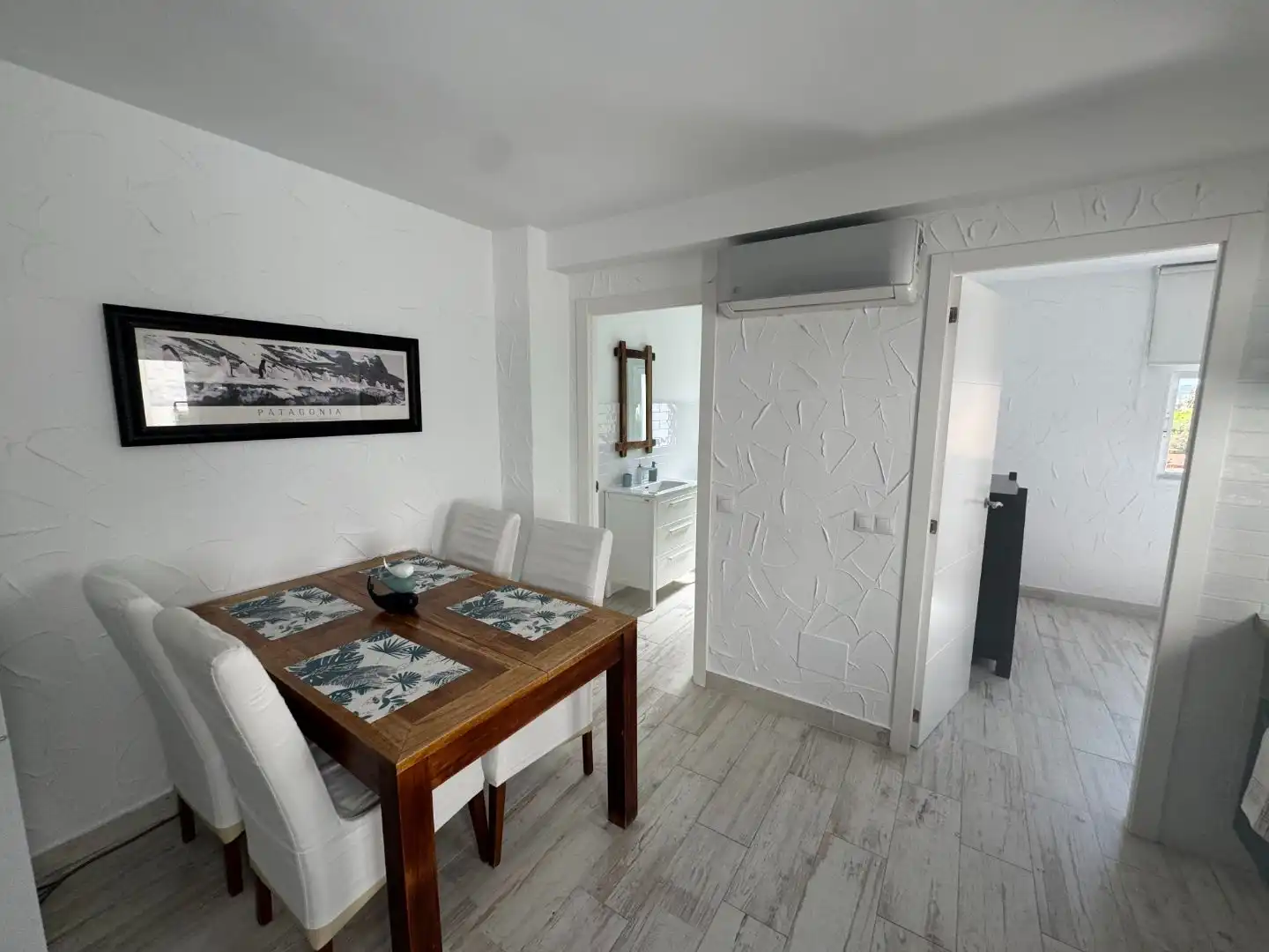 Dining room of Flat for sale in Villajoyosa / La Vila Joiosa  with Air Conditioner, Furnished and Balcony