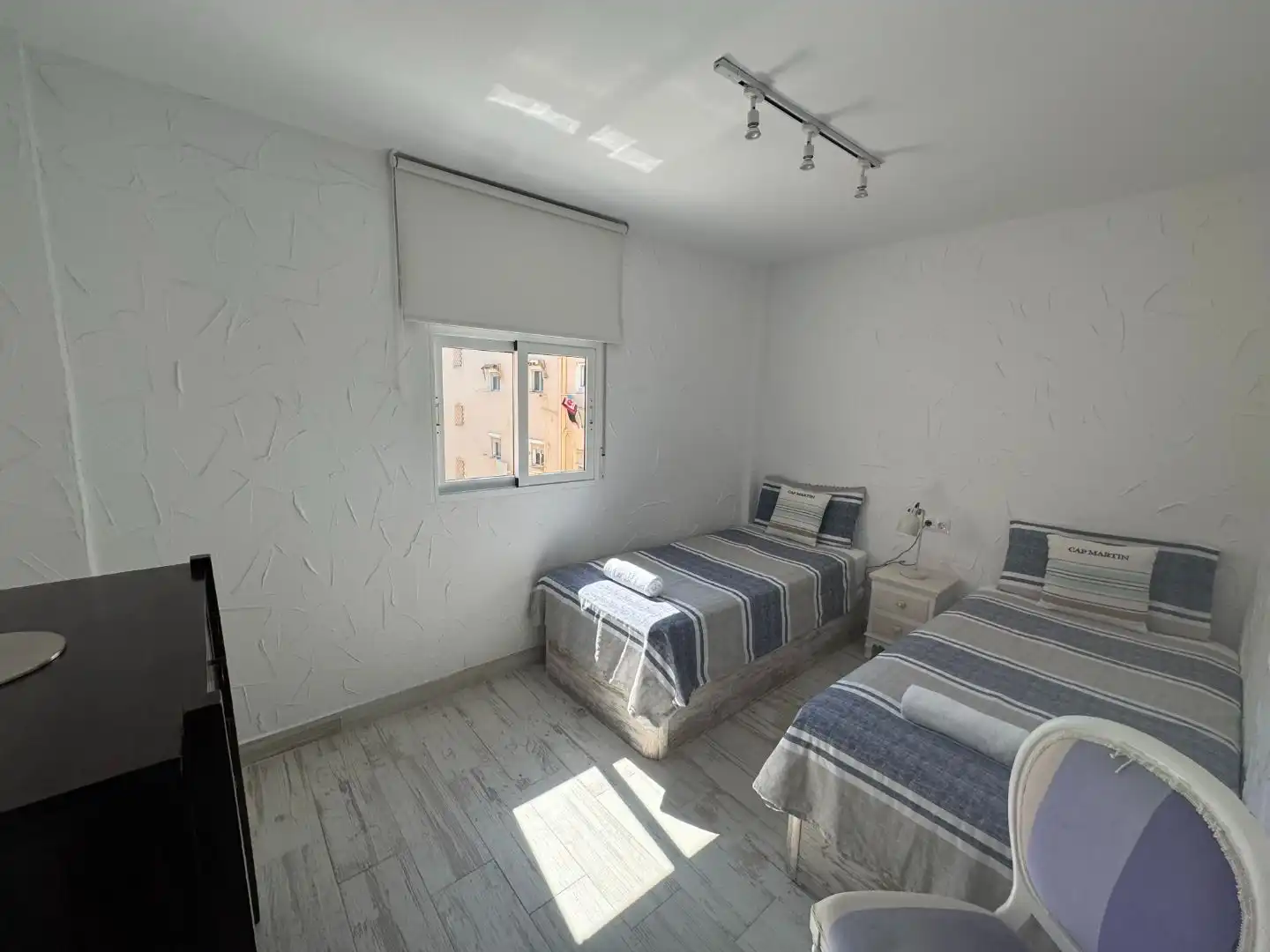 Bedroom of Flat for sale in Villajoyosa / La Vila Joiosa  with Air Conditioner, Furnished and Balcony