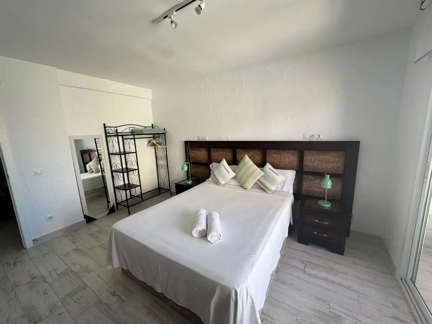 Bedroom of Flat for sale in Villajoyosa / La Vila Joiosa  with Air Conditioner, Furnished and Balcony
