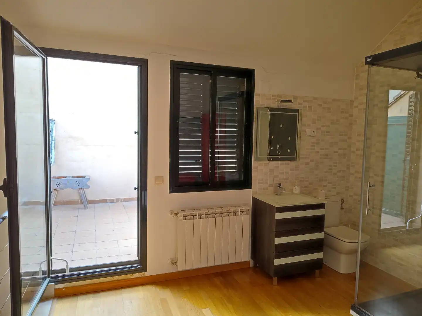 Balcony of Duplexes for rent in Toledo  with Air Conditioner, Heating and Parquet flooring