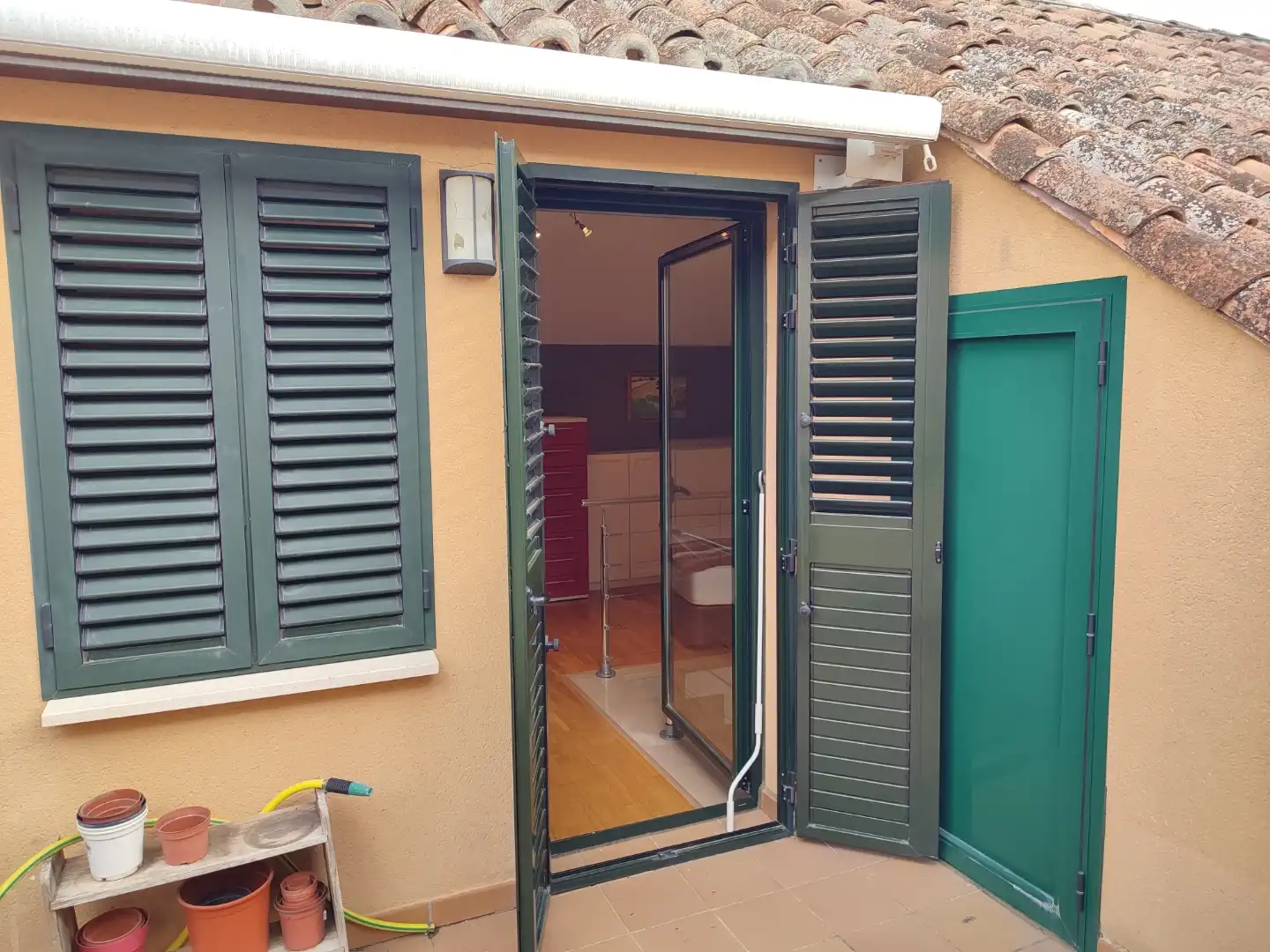 Balcony of Duplexes for rent in Toledo  with Air Conditioner, Heating and Parquet flooring