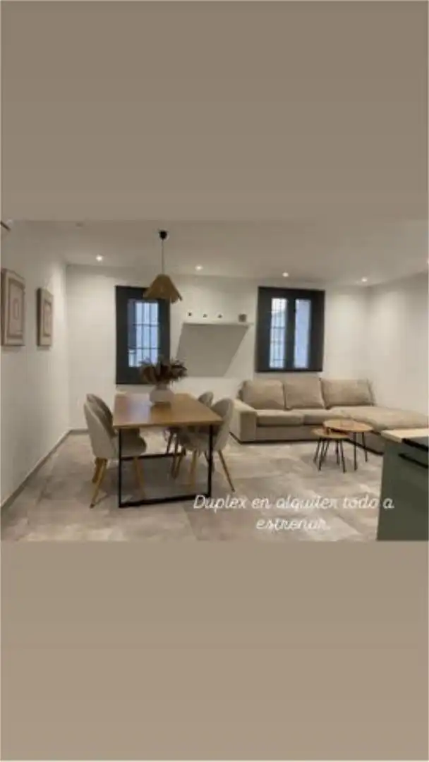 Sala de estar de Piso de alquiler en Écija con Calefacción, Terraza y Amueblado