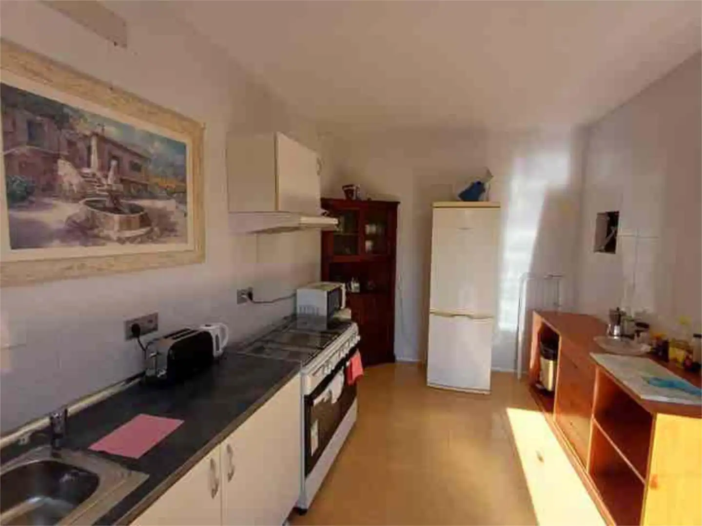 Cocina de Estudio de alquiler en Alhaurín de la Torre con Terraza y Amueblado