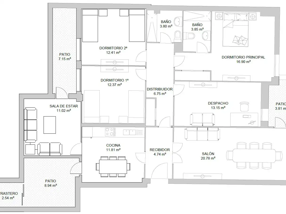 Piso en venta en Calle Aurora, 35, Centro- San Felipe - Huerta Fava Piso en venta en La Línea de la Concepción con Calefacción, Terraza y Balcón