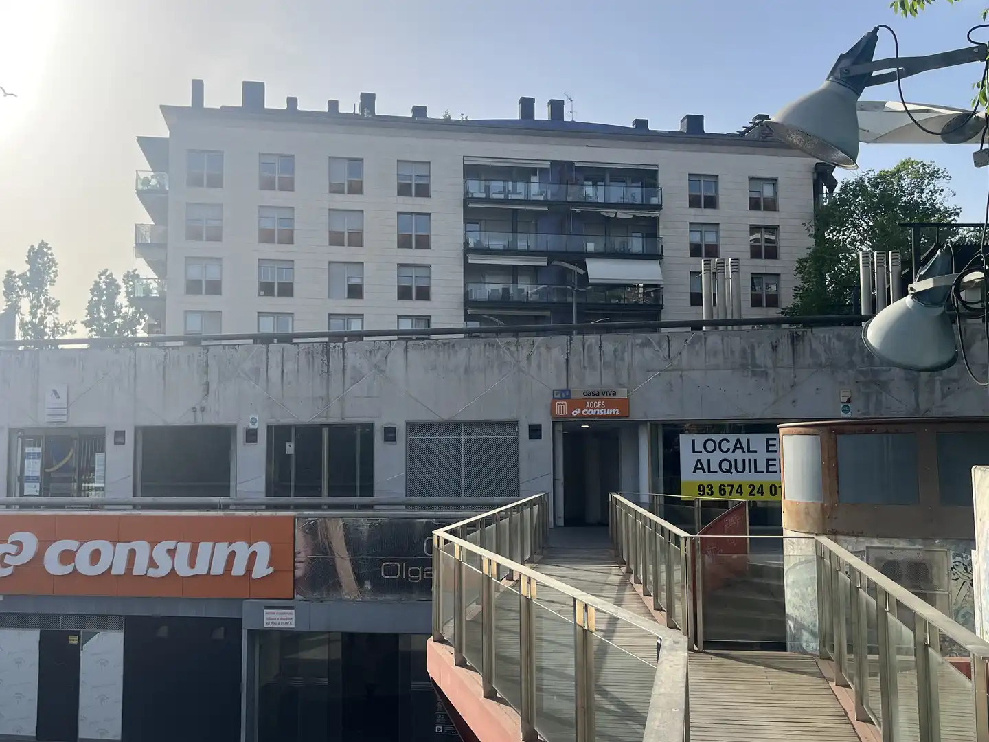 Außenansicht von Garage zur Miete in Sant Cugat del Vallès