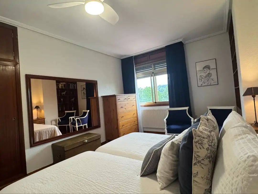 Bedroom of Flat for sale in Tui  with Heating, Parquet flooring and Terrace