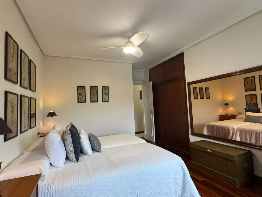Bedroom of Flat for sale in Tui  with Heating, Parquet flooring and Terrace