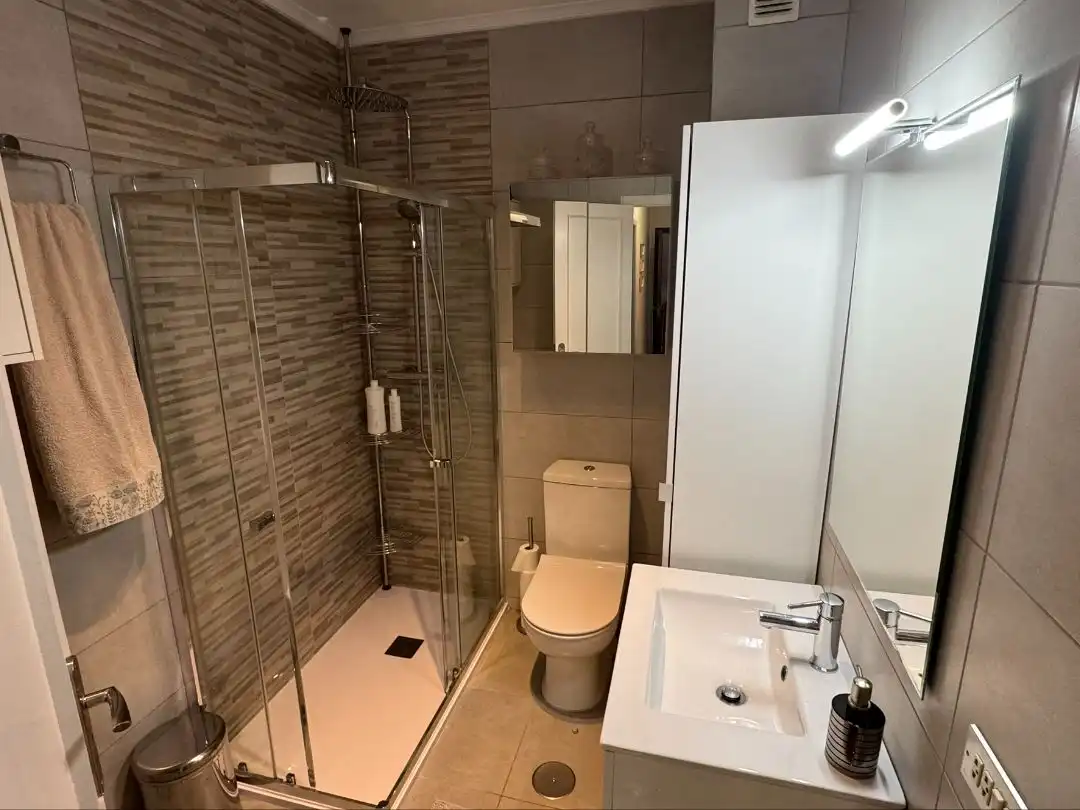Bathroom of Flat for sale in Tui  with Heating, Parquet flooring and Terrace
