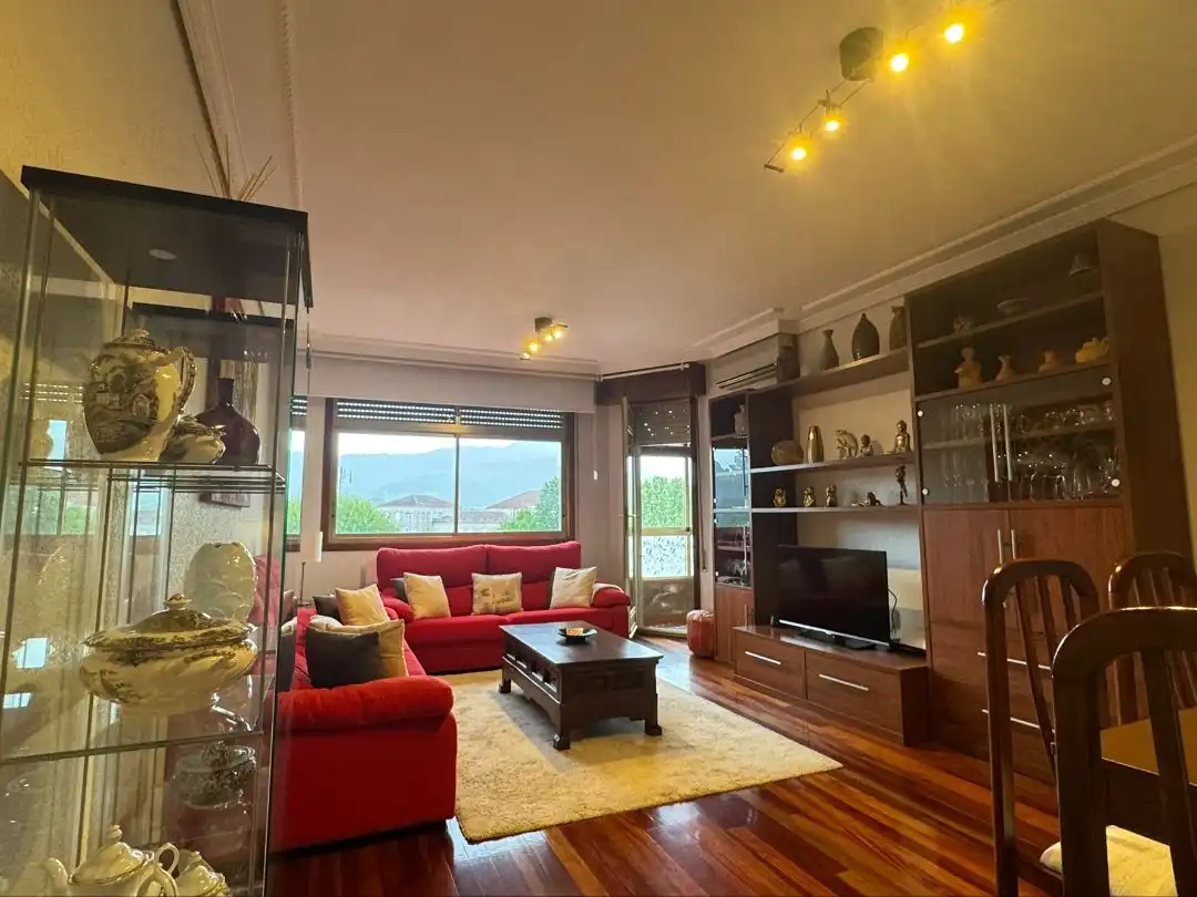Living room of Flat for sale in Tui  with Heating, Parquet flooring and Terrace