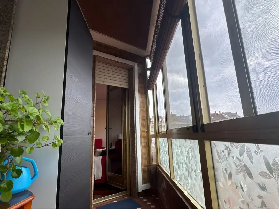 Balcony of Flat for sale in Tui  with Heating, Parquet flooring and Terrace