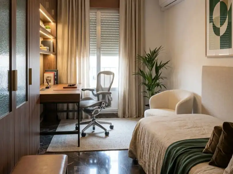 Flat for sale in Avenida de Juan Pablo II, 94, Joaquina Eguaras Bedroom of Flat for sale in Granada with Air Conditioner, Heating and Terrace